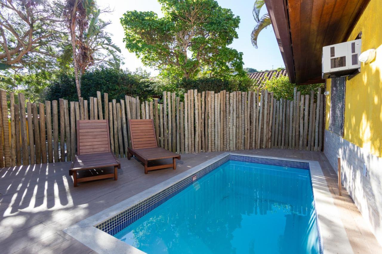 Praia Da Ferradura Com Quatro Suites E Piscina. Armacao dos Buzios Bagian luar foto