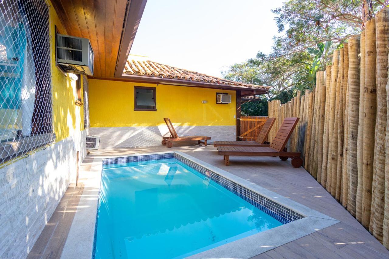 Praia Da Ferradura Com Quatro Suites E Piscina. Armacao dos Buzios Bagian luar foto