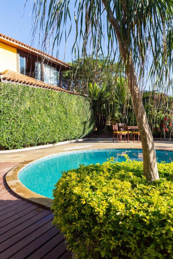 Praia Da Ferradura Com Quatro Suites E Piscina. Armacao dos Buzios Bagian luar foto