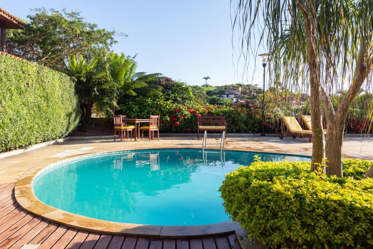 Praia Da Ferradura Com Quatro Suites E Piscina. Armacao dos Buzios Bagian luar foto
